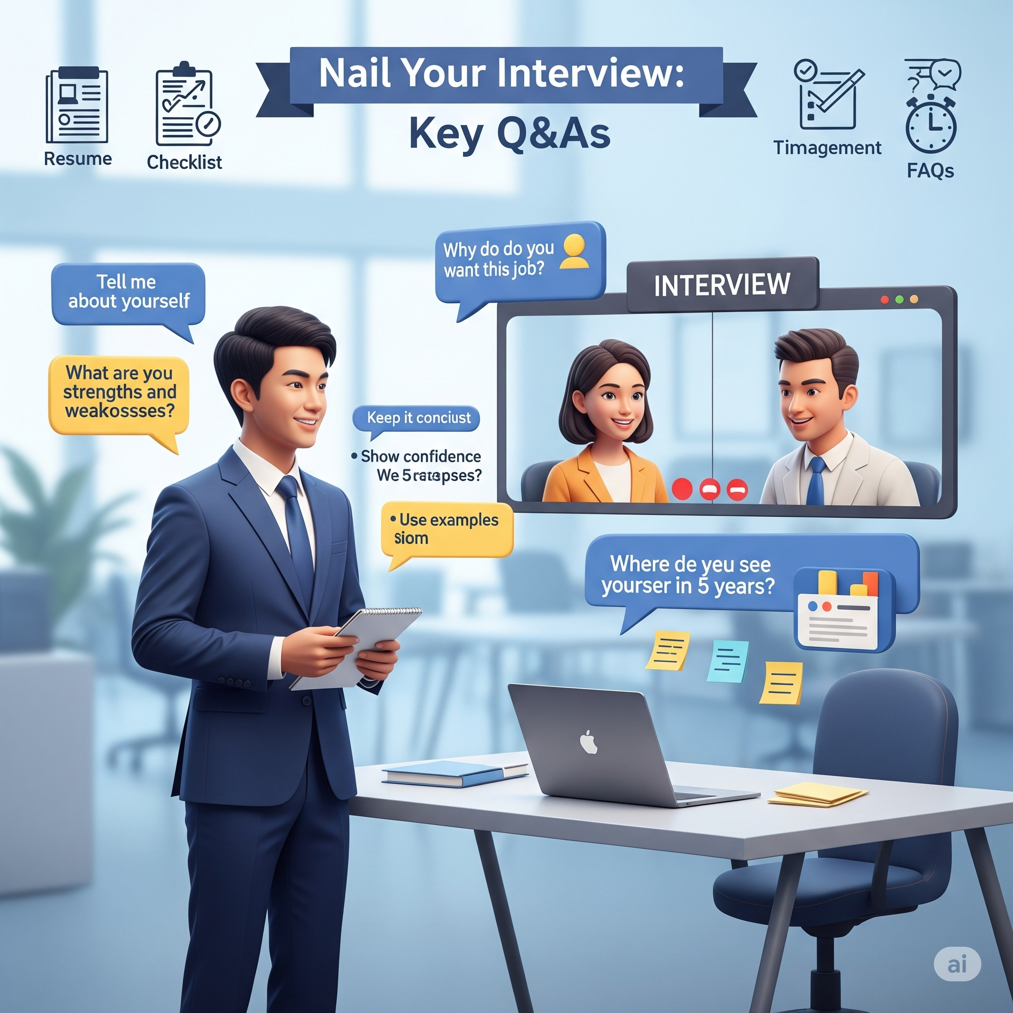 Important Questions and Answers in Job Interviews: A Comprehensive Guide